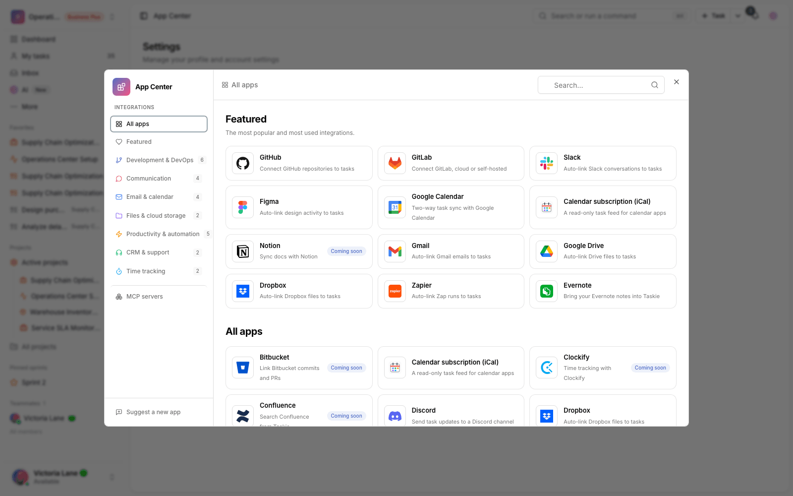 App Center