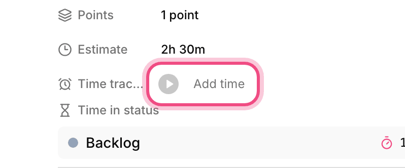 Adding time